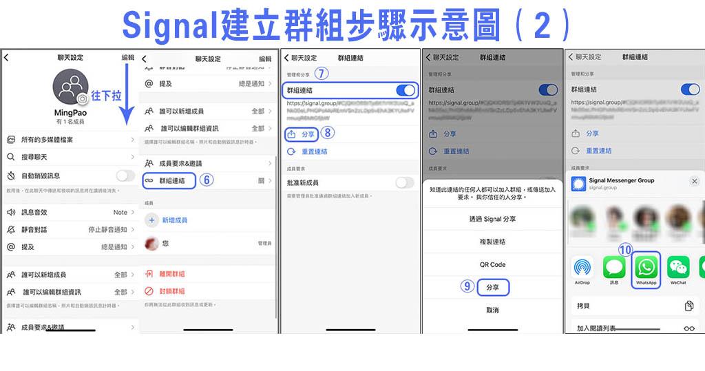如何用Signal建立加密群组？